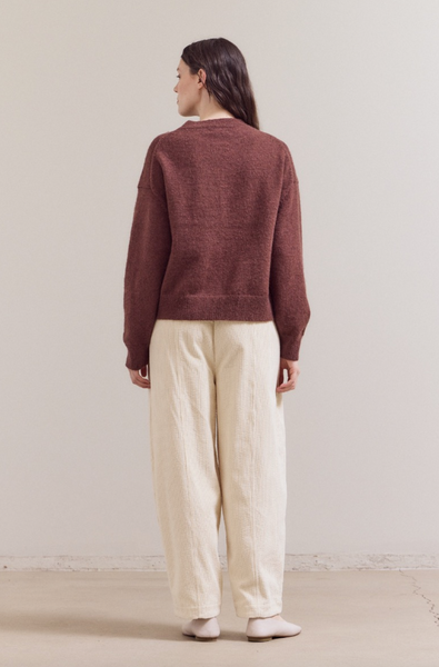 Pernilla Sweater -- Brick