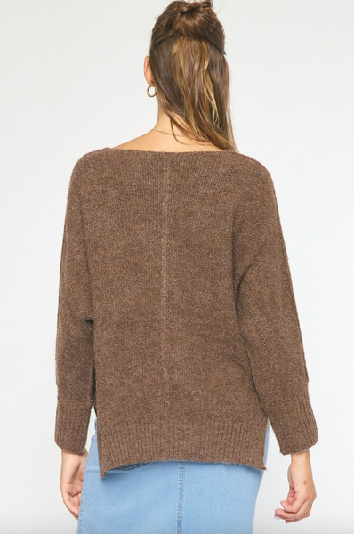 Whitney Sweater -- Mocha