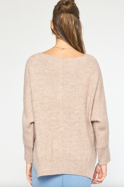 Whitney Sweater -- Taupe