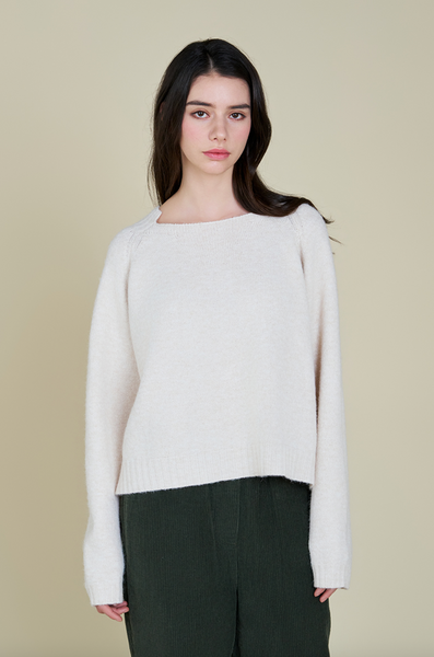 Helen Sweater -- Cream