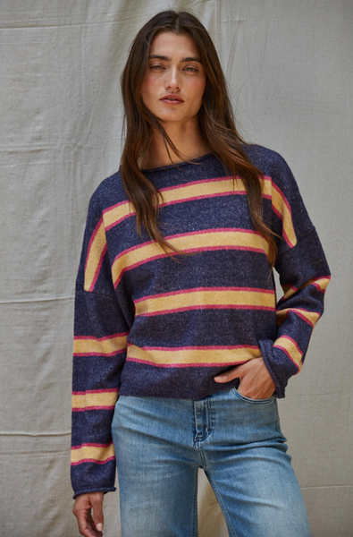 Tierra Sweater -- Navy
