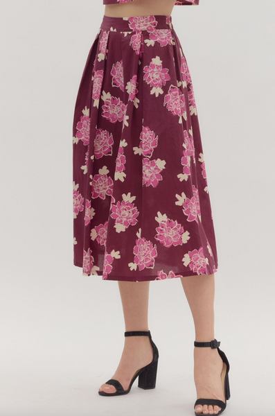 Lucy Skirt -- Wine