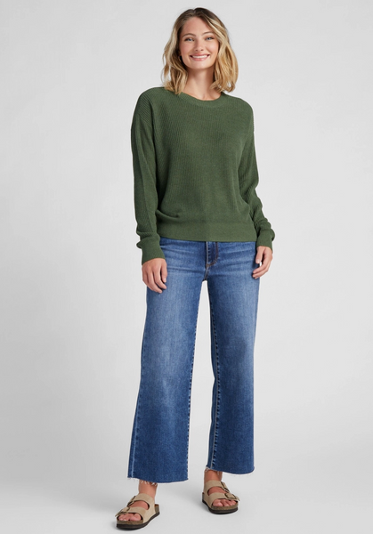Coastal Sweater -- Olive