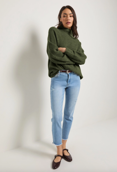 Driftwood Sweater -- Olive