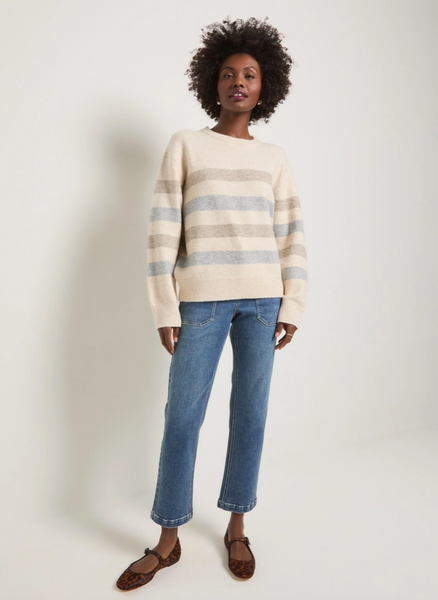 Harbor Haven Sweater -- Cream