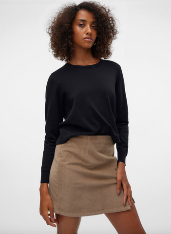 Evangeline Top -- Black