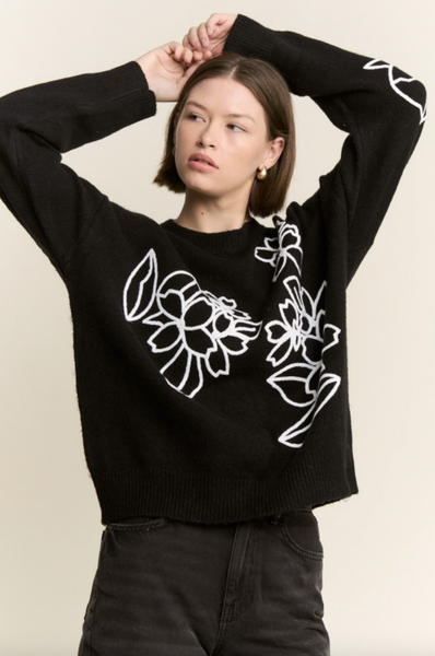 Christie Sweater -- Black