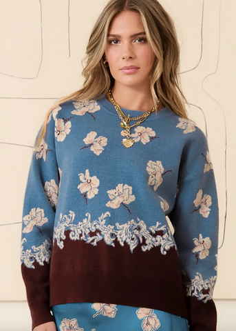 Alayna Sweater -- Blue