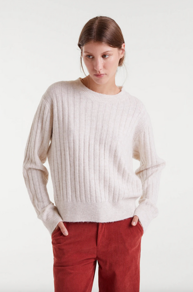 Allie Sweater -- Ecru
