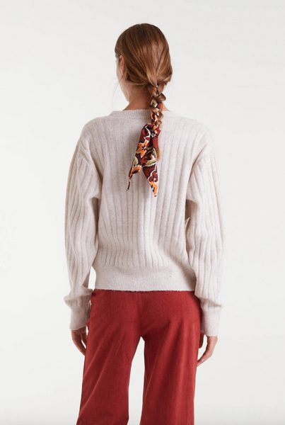 Allie Sweater -- Ecru