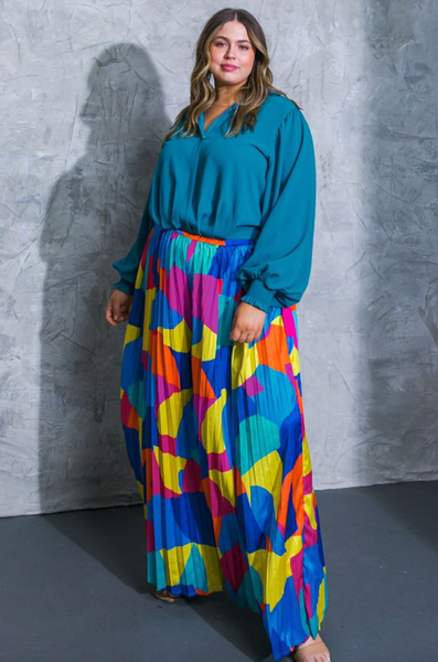 Celebrate Top -- Teal