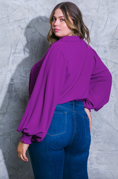 Celebrate Top -- Violet