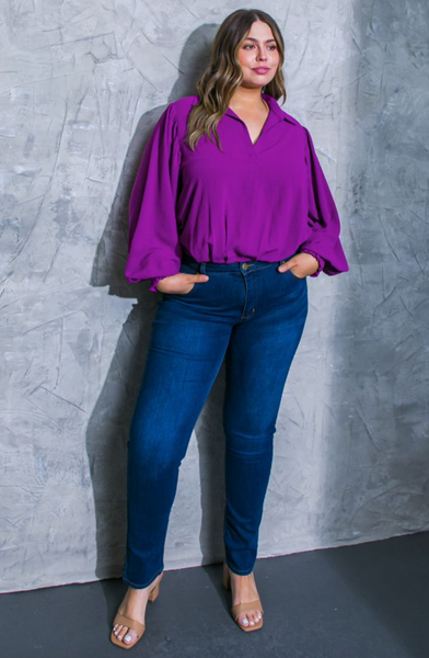 Celebrate Top -- Violet