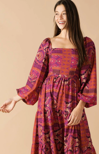 Hen Dress -- Magenta