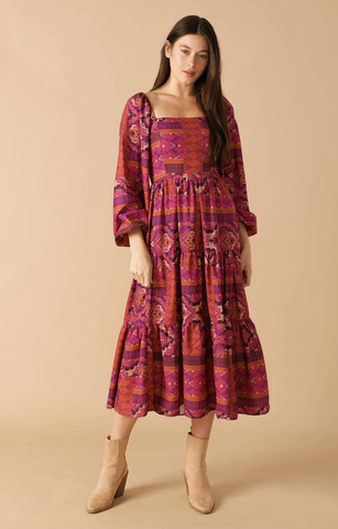 Hen Dress -- Magenta