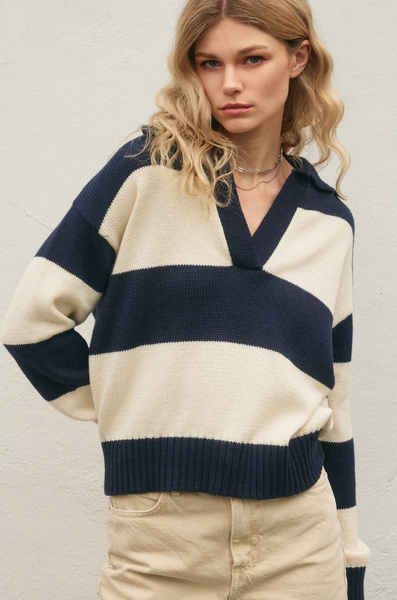 Caroline Sweater -- Navy