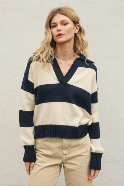 Caroline Sweater -- Navy