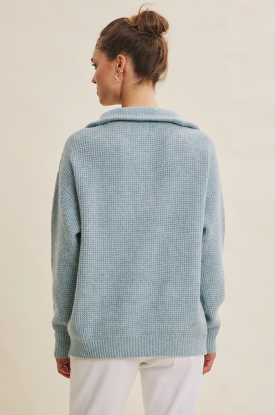 Maxton Sweater -- Ice Blue