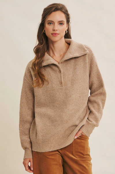 Maxton Sweater -- Toffee