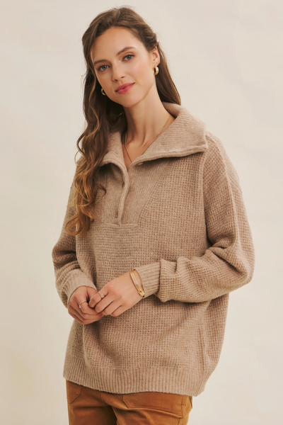 Maxton Sweater -- Toffee