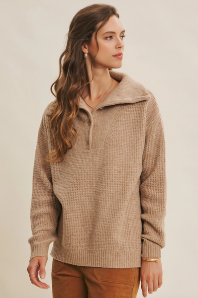 Maxton Sweater -- Toffee
