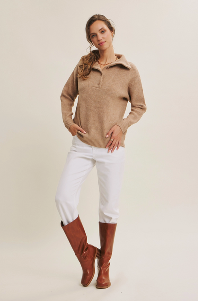 Maxton Sweater -- Toffee