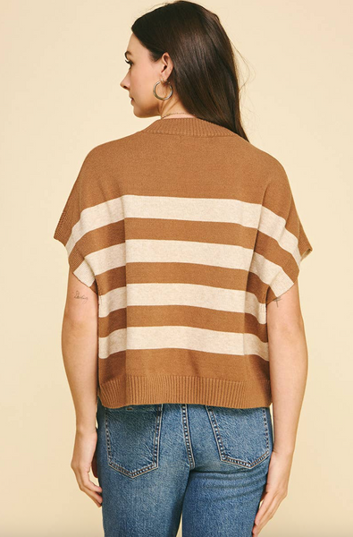 Brandi Top -- Camel Oatmeal