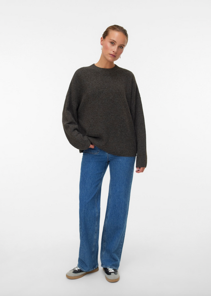 Sienna Sweater -- Chocolate