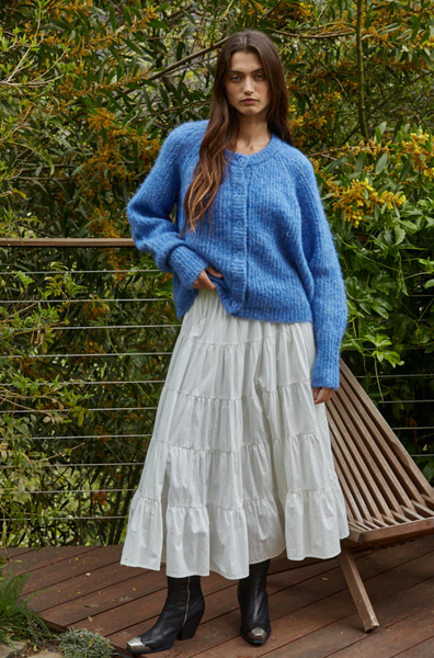 Jacques Cardigan -- Cobalt Blue