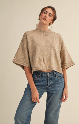 Anna Ross Sweater -- Mocha Mousse