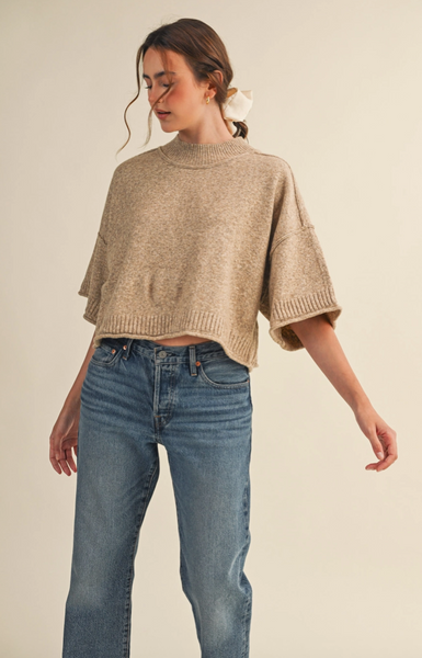 Anna Ross Sweater -- Mocha Mousse