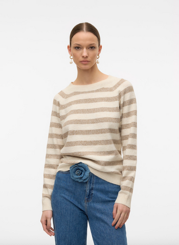 Emma Sweater -- Cream Tan