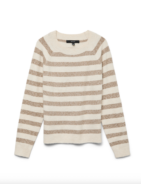 Emma Sweater -- Cream Tan