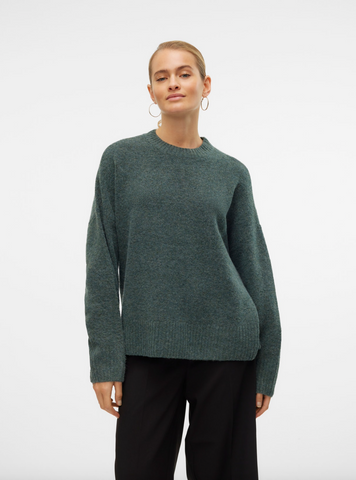 Carrie Sweater -- Balsam Green