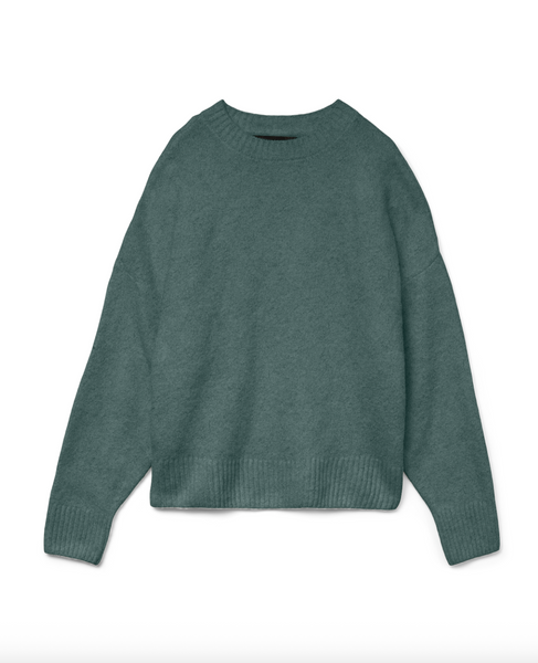 Carrie Sweater -- Balsam Green
