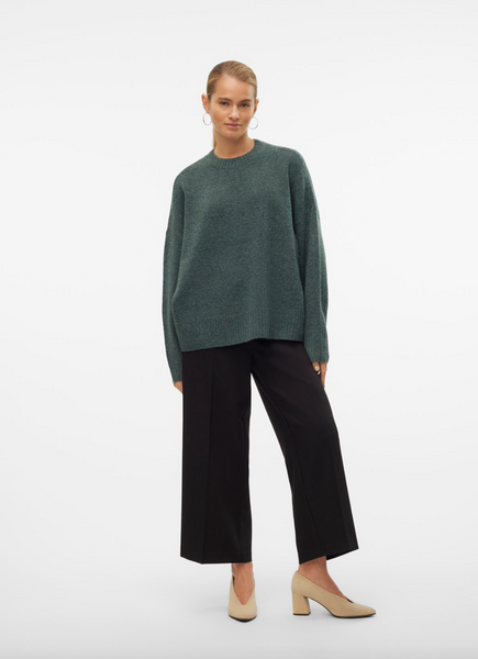 Carrie Sweater -- Balsam Green