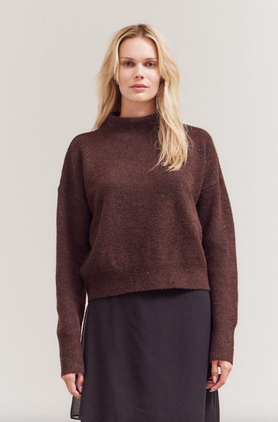 Julianne Sweater -- Deep Bronze