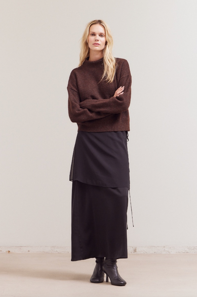 Julianne Sweater -- Deep Bronze