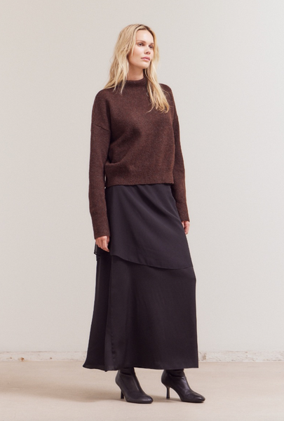 Julianne Sweater -- Deep Bronze