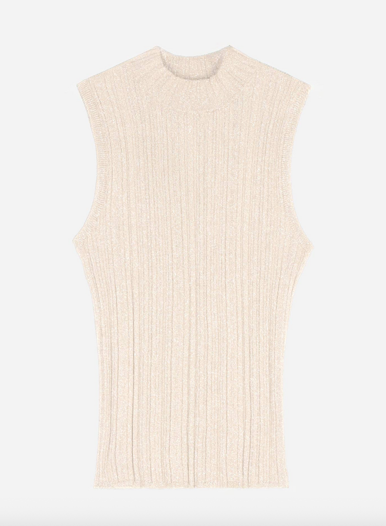 Luxie Tank -- Ecru