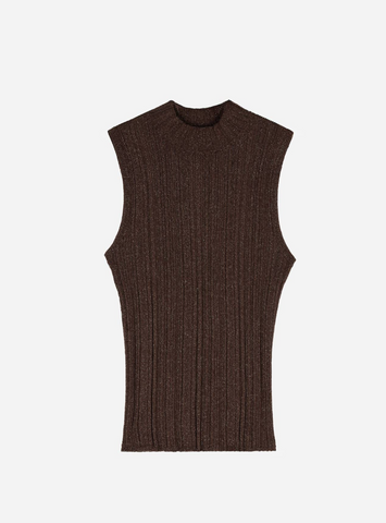 Luxie Tank -- Chocolate