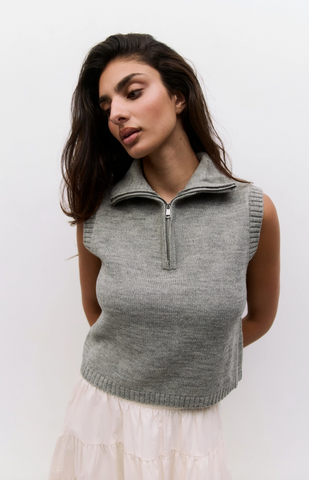 Keller Vest -- Heather Gray