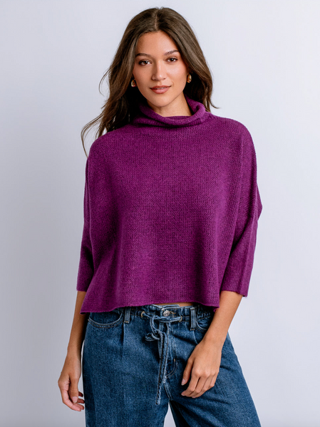 London Sweater -- Purple Magic