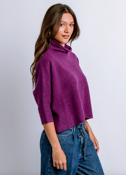 London Sweater -- Purple Magic