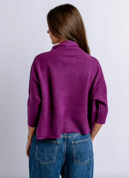 London Sweater -- Purple Magic