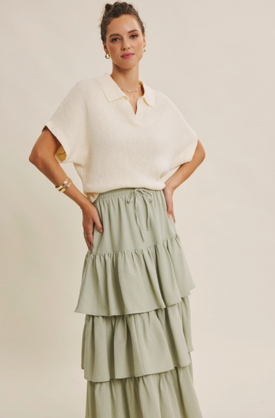 Effortless Top -- Cream