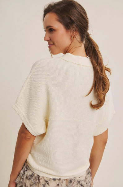 Effortless Top -- Cream