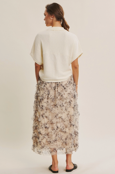 Effortless Top -- Cream