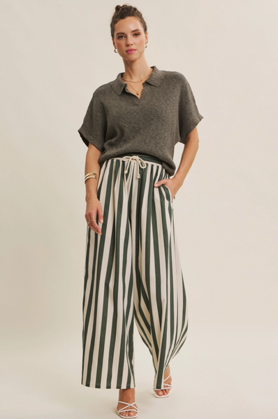 Effortless Top -- Olive