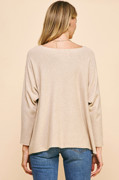 Corinne Sweater -- Tan